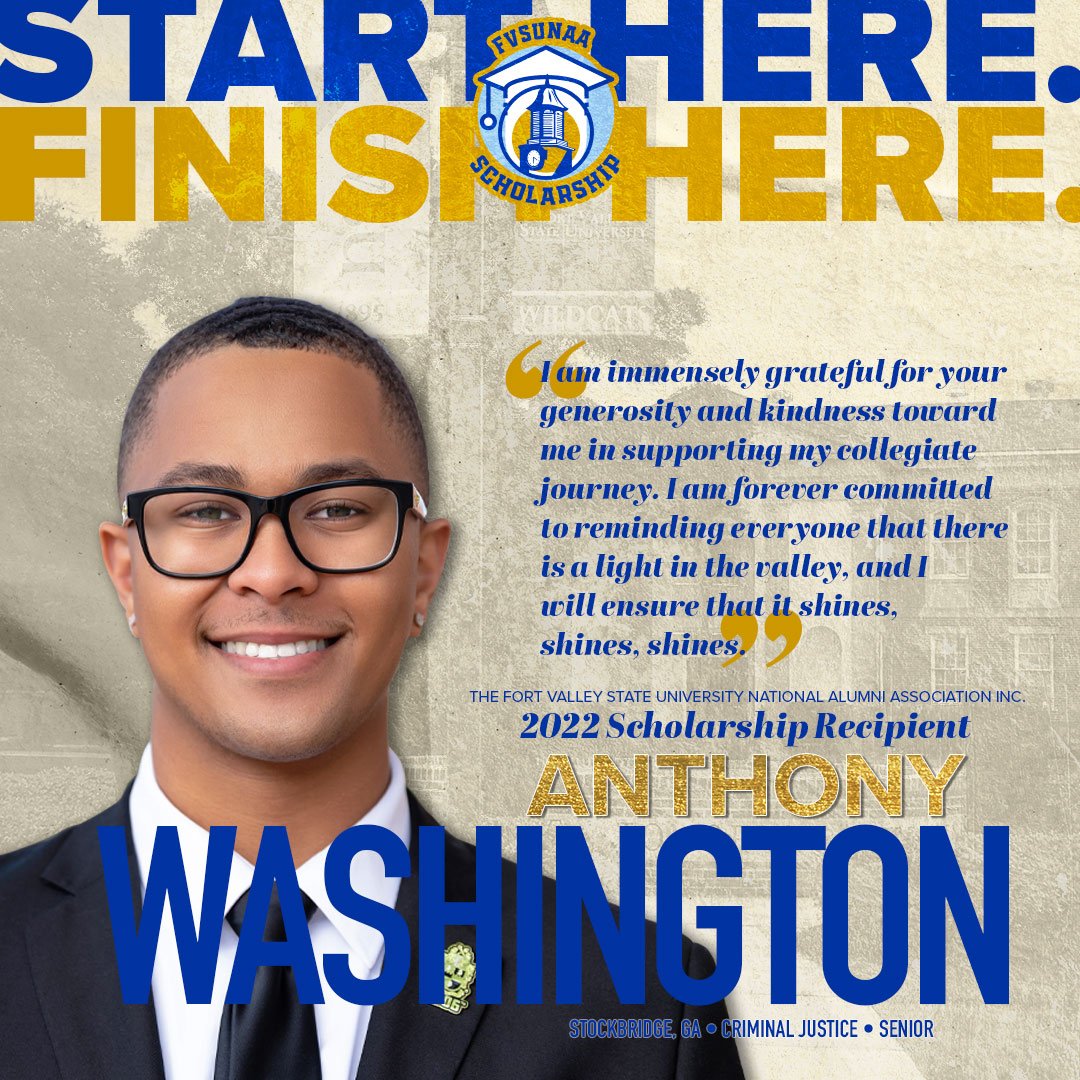 Anthony Washington • Stockbridge, GA •&nbsp;Senior •&nbsp;Criminal Justice