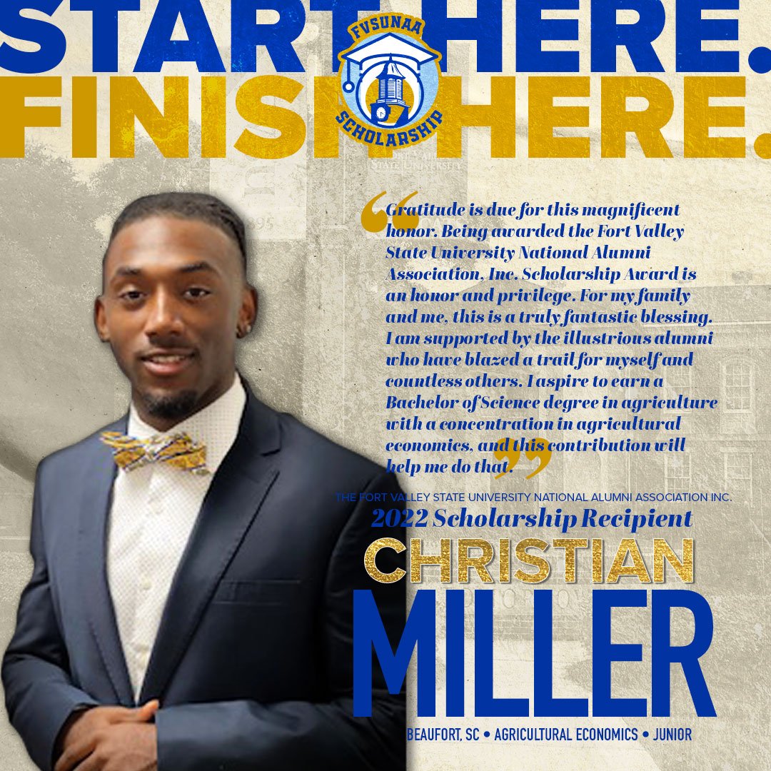 Christian Miller • Beaufort, SC •&nbsp;Junior •&nbsp;Agricultural Economics